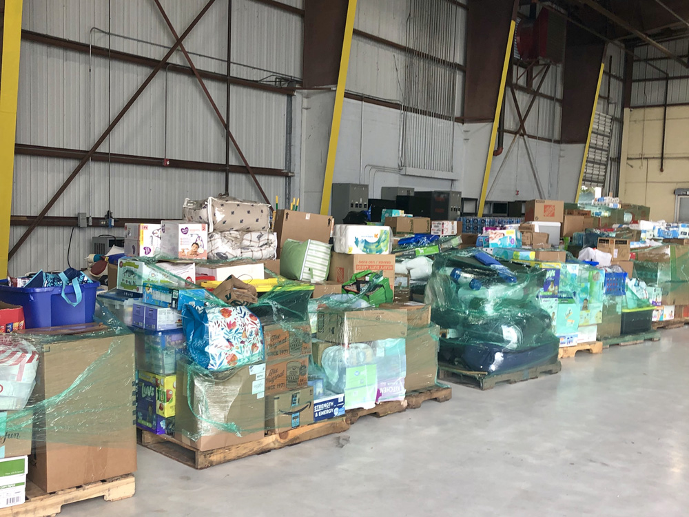 Donated Supplies Hurricane Dorian Relief